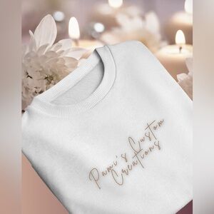 LIVE SALE - CREW NECK SWEATER